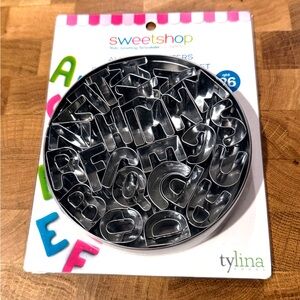 Sweetshop Alphabet Cookie Cutters
